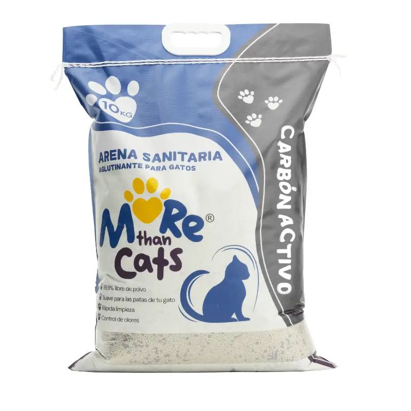 Arena para gatos aroma carbon activo