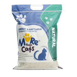 Arena para gatos aroma natural