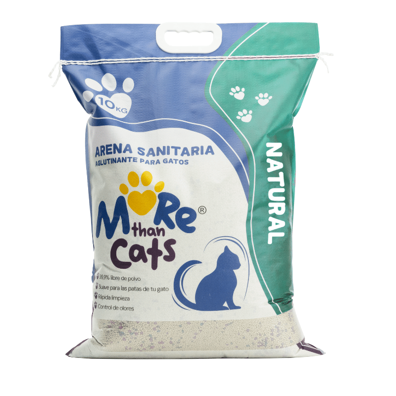 Arena para gatos aroma natural